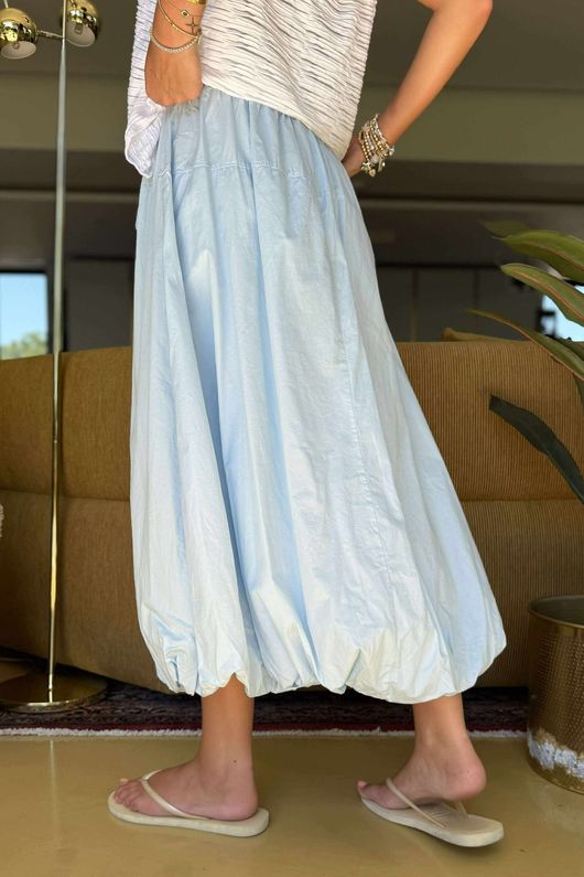 The Moxie Bubble Skirt Sky